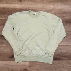 John Elliott Sweater Mens 2 Medium Pullover Sweatshirt Mint Green Made in USA